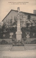 Rhone : LAMURE-SUR-AZERGUES : Le Monument Aux Morts - Lamure Sur Azergues