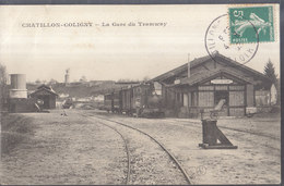 °°°°°  45 CHATILLON COLIGNY  .   La Gare Du Tramway      °°°°°  ////   REF.  JUILLET 18  /  BO. 45 - Chatillon Coligny