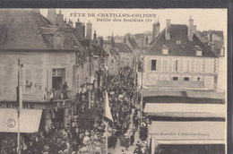 °°°°°  45 CHATILLON COLIGNY  .   Défilé Des Sociétés     °°°°°  ////   REF.  JUILLET 18  /  BO. 45 - Chatillon Coligny