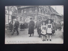 M. MILLERAND Ministre De La Guerre  Visite DANNEMARIE  (Haut-Rhin) 1915 - War 1914-18