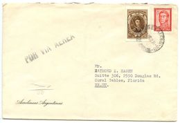 Argentina 1972 Airmail Cover Buenos Aires - Aerolineas Argentinas (Airlines) - Brieven En Documenten