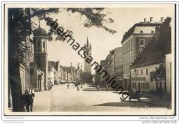 Straubing - Theresienplatz - Foto-AK - Straubing