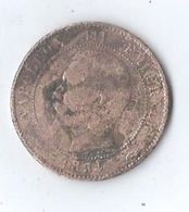 France 1854 Napoléon III Dix Centimes A 10 Centimes A - 10 Centimes