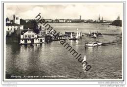 Hamburg - Uhlenhorster Fährhaus Und Aussenalster - Foto-AK 30er Jahre - Nord