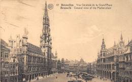 Delcampe - BRUXELLES - Vue Générale De La Grand'Place - Plätze