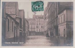 Delcampe - PARIS INONDE 1910 Rue Des Chaudronniers (1910) - Paris (06)