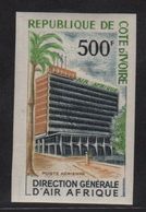 Cote D Ivoire - PA N°37 Non Dentele ** - Direction Air Afrique - Côte D'Ivoire (1960-...)