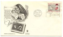 Delcampe - Argentina 1959 Scott 707 FDC Mother’s Day - Child - FDC