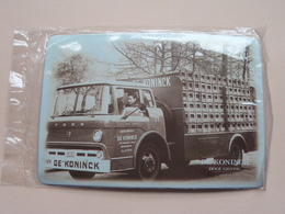 Delcampe - Brouwerij / Brewery Bieren " DE KONINCK " ( Metalen Plaat 10 X 14,5 Cm. ) Hoge Gisting > ANTWERPEN! - Alcools