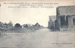 Delcampe - SOMME - 80 - HERBECOURT Près Péronne 200 Hab - Guere 14 - Route De Biaches - Peronne
