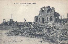 Delcampe - SOMME - 80 - HANGARD Près Moreuil -120 Hab - Guerre 14 - La Mairie - Moreuil