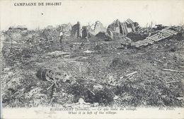 Delcampe - SOMME - 80 - HARDECOURT Près De Péronne - 80 Hab - Guerre 14 - Restes Du Village - Peronne