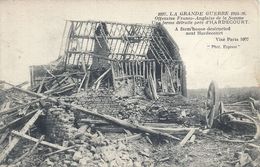 Delcampe - SOMME - 80 - HARDECOURT Près De Péronne - 80 Hab - Guerre 14 - Ferme Détruite - Peronne