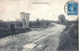 Delcampe - SOMME - 80 - HANCOURT Près De Péronne - 100 Hab - Guere 14 - Ruines - Peronne