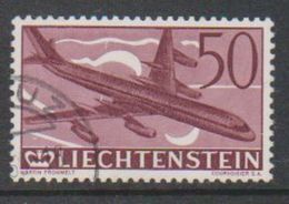 Liechtenstein 1960 Airmail / 30J. Flugpostmarken 50Rp Used (39550A) - Aéreo