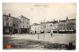 Delcampe - 13473-ZE-55-COMMERCY-La Place----------animée-commerces - Commercy