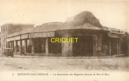 Delcampe - 55 Revigny Sur Ornain, La Succursale Des Magasins Réunis De Bar Le Duc, Tacot..., Carte Pas Courante - Revigny Sur Ornain