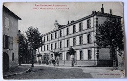 Delcampe - CPA 09 Saint Girons Le Collège - Charrette 1918 - Saint Girons