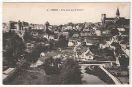 Delcampe - 21 - SEMUR - Vue Prise Sur Le Viaduc - Clerc Darcy 8 - Semur