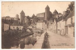 Delcampe - 21 - SEMUR - La Rue Chaude Et Le Donjon - ND 5 - 1912 - Semur