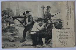 Delcampe - CPA Chanson De Botrel Le Petit Grégoire Paysan Avec Faux Fusil - Musik