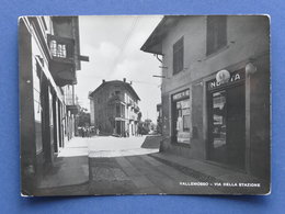 Delcampe - Cartolina Valle Mosso - Via Della Stazione - 1951 - Biella