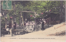 Delcampe - CLAMART  Les Divertissement De Familles à La Fontaine Sainte Marie - Clamart