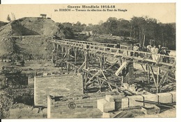 Delcampe - 02 - HIRSON / TRAVAUX DE REFECTION DU PONT DE BLANGIS - Hirson