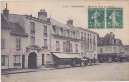 Delcampe - NEMOURS  Hôtel De L'écu De France - Nemours