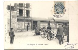 Delcampe - NANTERRE POMPIERS 1904 - Nanterre