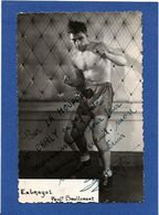 Delcampe - Photo Boxe Boxeur Sport Non Circulé Signature Autographe Exbrayat - Boxsport