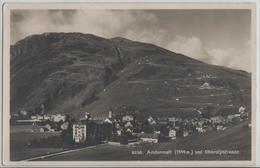 Delcampe - Andermatt Und Oberalpstrasse - Photo: Societe Graphique - Andermatt