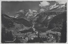 Delcampe - Kandersteg - Generalansicht Mit Blümlisalp-Doldenhorn - Photo: Arthur Baur - Kandersteg
