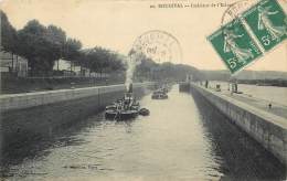 Delcampe - BOUGIVAL - Intérieur De L'Ecluse - Bougival