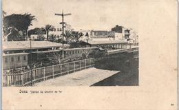 Delcampe - AFRIQUE -- EGYPTE - SUEZ - Station Du Chemin De Fer - Sues