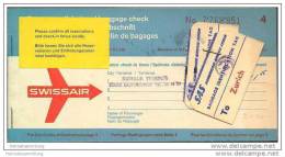 Swissair 1964 - Zurich Copenhagen Dusseldorf Zurich - Biglietti