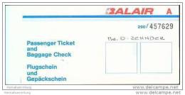 Balair - Zurich Glasgow Zurich - Tickets