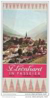 St. Leonhard In Passeier - Faltblatt Mit 7 Abbildungen - Italia