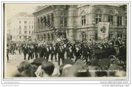 Delcampe - Königsberg Liederfreunde Und Melodia - Wien Sängerbundesfest 1928 - Foto-AK - Ostpreussen