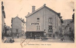 Delcampe - ¤¤   -   CREMIEU    -  Place De L'Eglise   -  Epicerie    -   ¤¤ - Crémieu