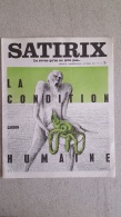 SATIRIX N°13 OCTOBRE 1972 MENSUEL HUMORISTIQUE ET SATIRIQUE - Humor