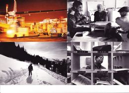 Delcampe - 4 Cartes La Poste 1991 Magnum - Post & Briefboten