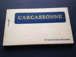 Delcampe - CARCASSONNE - 20 CARTES POSTALES DETACHABLES - 5 - 99 Karten