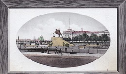 Delcampe - TRES JOLIE CARTE GAUFFREE / SAINT PETERSBOURG / MONUMENT PIERRE LE GRAND / EGSIS N 3 - Russland