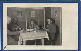 Delcampe - CPA Militaire Militaria Jeu De Cartes Carte à Jouer Carte Photo RPPC écrite - Spielkarten