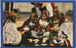 Delcampe - CPA Algérie Jeu De Cartes Carte à Jouer Non Circulé - Spielkarten