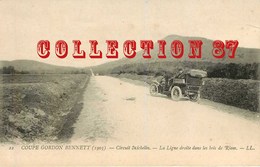 ☺ ♦♦ COUPE GORDON BENNETT 1905 - CIRCUIT MICHELIN < BOIS De RIOM - RALLYE AUTOMOBILE - VOITURE - Rallyes