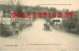 ☺ ♦♦ COUPE GORDON BENNETT 1905 - DESCENTE VERS PLAISANCE - RALLYE AUTOMOBILE - VOITURE - Rallyes