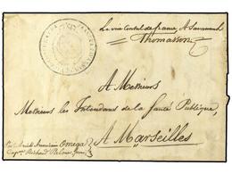 5510 ESTADOS UNIDOS. 1830. SAVANNAH A FRANCIA. Marca <B>VICE-CONSULAT DE FRANCE A SAVANNAH</B> E Indicación Manuscrita ' - Otros & Sin Clasificación