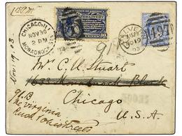 5582 ESTADOS UNIDOS. 1903. GREAT BRITAIN To CHICAGO With <B>GB 2 1/2 D</B>. Blue Redirected To VIRGINIA With <B>SPECIAL  - Sonstige & Ohne Zuordnung